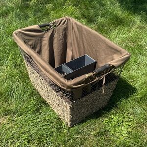 Brown Woven Storage Basket